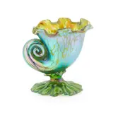 Loetz, SHELL FORM VASE, CIRCA 1900