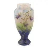 Daum, PAINTED CAMEO GLASS VASE, CIRCA 1900