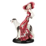 Klára Herczeg, ART DECO CERAMIC FIGURE OF A WOMAN, CIRCA 1925, 1925