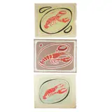 Denis Mitchell, FOLIO OF DESIGNS FOR TABLE MATS, MID-1950S