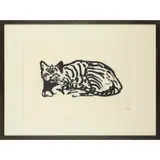 René Gruau, SEATED CAT