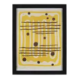 Denis Mitchell, FOUR FRAMED TABLE LINEN PANELS, CIRCA 1955-60