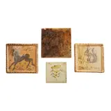 Bernard Leach, ST IVES POTTERY STONEWARE TILE, MID 20TH CENTURY