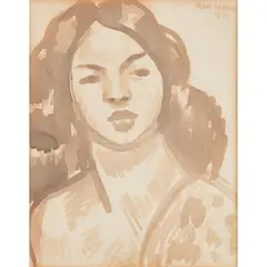 Mark Gertler, Lady, 1930, 1930