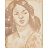 Mark Gertler, Lady, 1930, 1930