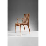 Basil Spence, Allegro armchair, designed 1949, 1949, laminated wood and leather upholstery