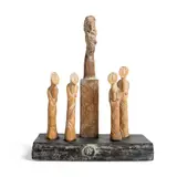 John Maltby, Four Figures and Sculptural Head