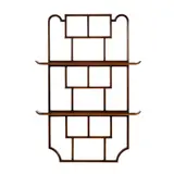 Paolo Buffa, Rare Wall Mounted Lattice Shelf, designed 1930