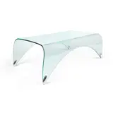 Massimo Iosa Ghini, 'Genio' Coffee Table, 1980s, glass and aluminium