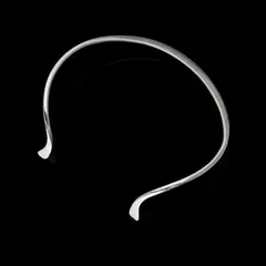 Andreas Mikkelsen, Torque Collar / Neckpiece, silver