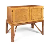 John Makepeace, Cabinet on Stand, 1980, 1980, elm