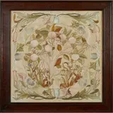 William Morris, 'APPLE TREE' EMBROIDERED PANEL, CIRCA 1900