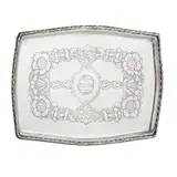 Omar Ramsden, ARTS & CRAFTS SILVER SERVING TRAY, LONDON 1910, 1910