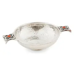 Sibyl Dunlop, ARTS & CRAFTS SILVER QUAICH, LONDON 1923, 1923