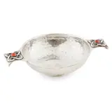 Sibyl Dunlop, ARTS & CRAFTS SILVER QUAICH, LONDON 1923, 1923