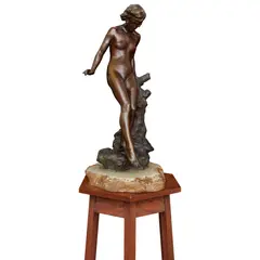 Thomas J. Clapperton, 'HESITATION', DATED 1922, 1922, bronze