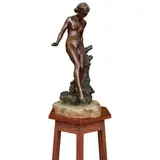 Thomas J. Clapperton, 'HESITATION', DATED 1922, 1922, bronze