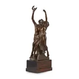 Ferdinand Victor Blundstone, FIGURE GROUP, DATED 1934, 1934, bronze