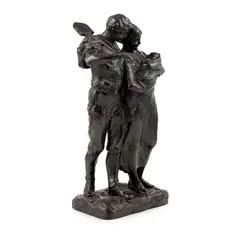 BRONZE FIGURE GROUP, EARLY 20TH CENTURY by Alfred Bertram Pegram, sold Apr 2020