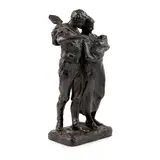 Alfred Bertram Pegram, BRONZE FIGURE GROUP, EARLY 20TH CENTURY