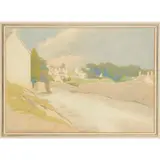 Norman Wilkinson, VILLAGE SCENE, 1910, 1910