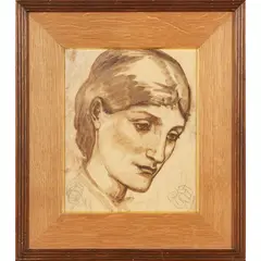 Thomas Matthews Rooke, STUDY OF GEORGIANA BURNE-JONES