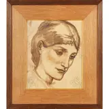 Thomas Matthews Rooke, STUDY OF GEORGIANA BURNE-JONES