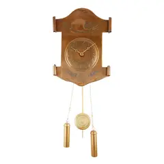 Peter Wylie Davidson, ARTS & CRAFTS BRASS WALL CLOCK, CIRCA 1900, 1900