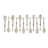 Alexander Ritchie, TWELVE SILVER ‘NUNNERY’ COFFEE SPOONS, 1938, 1938