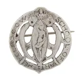 Jessie M. King, GLASGOW SCHOOL OF ART SILVER LAPEL BADGE, CIRCA 1900