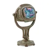 ‘ZODIAC’ PATTERN TABLE LAMP, CIRCA 1910 by Tiffany Studios, 1910, bronze, sold Apr 2020