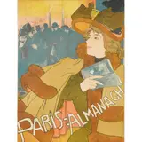 Georges de Feure, POSTER: 'PARIS - ALMANACH', 1896