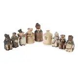 Johann Maresch, GROUP OF ANIMAL-FORM COVERED TOBACCO JARS, CIRCA 1900, 1900