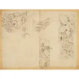 Robert Lorimer, DRAWINGS OF ARCHITECTURAL DETAILS, EARLY 20TH CENTURY