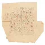 Robert Lorimer, DRAWINGS OF EMBROIDERY AND TEXTILE DETAILS. EARLY 20TH CENTURY