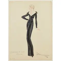 John Guida, MODELLO DI CARTA VOGUE, 1934, 1934