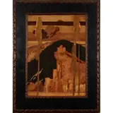 Albert James Rowley, 'ITALIAN TOWN' FRAMED MARQUETRY PANEL, CIRCA 1920, 1920