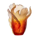 Daum, LARGE PATE-DE-VERRE 'TULIP' VASE, 20TH CENTURY