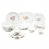 Porcelain Partial Dinner Service by Nymphenburg, sold Jan 2024