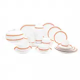 Rosenthal, Porcelain Pozzi Duo Dinner Service, 1968