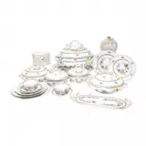 Porcelain Indian Basket Extensive Dinner Service by Herend, sold Dec 2023