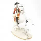 Porcelain Mounted Calvary Figure by Nymphenburg, sold Oct 2022