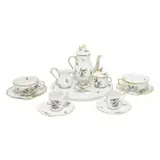 Herend, Porcelain Tea Items, Mostly Rothschild Bird