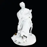 Sèvres, Porcelain Figure After Dalou, The Reading Woman., 1838