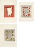 Joan Miró, Ruthven Todd Album, Poem for Diane Bouchard: three impressions