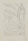 Nu au miroir marocain by Henri Matisse, 1929, Etching, on Chine collé to Arches paper, with full margins, sold Apr 2017