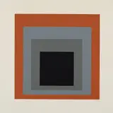 Hommage au Carre: one plate by Josef Albers, 1965, Screenprint in colors, on J. Perrugot Arches Special MBM paper, with margins, sold Apr 2017