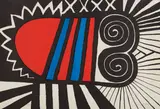 Alexander Calder, Papoose, 1969, Lithograph in colors, on wove paper, the full sheet,