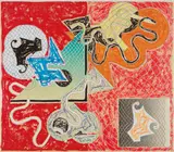 Shards IV by Frank Stella, 1982, Offset lithograph and screenprint in colors, on Arches Cover paper, the full sheet, sold Apr 2017