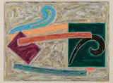 Inaccessible Island Rail, from Exotic Bird Series by Frank Stella, 1977, Offset lithograph and screenprint in colors, on Arches paper, with full margins, sold Apr 2017